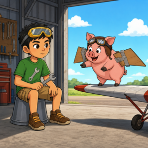 When Pigs Fly Rocket Lab